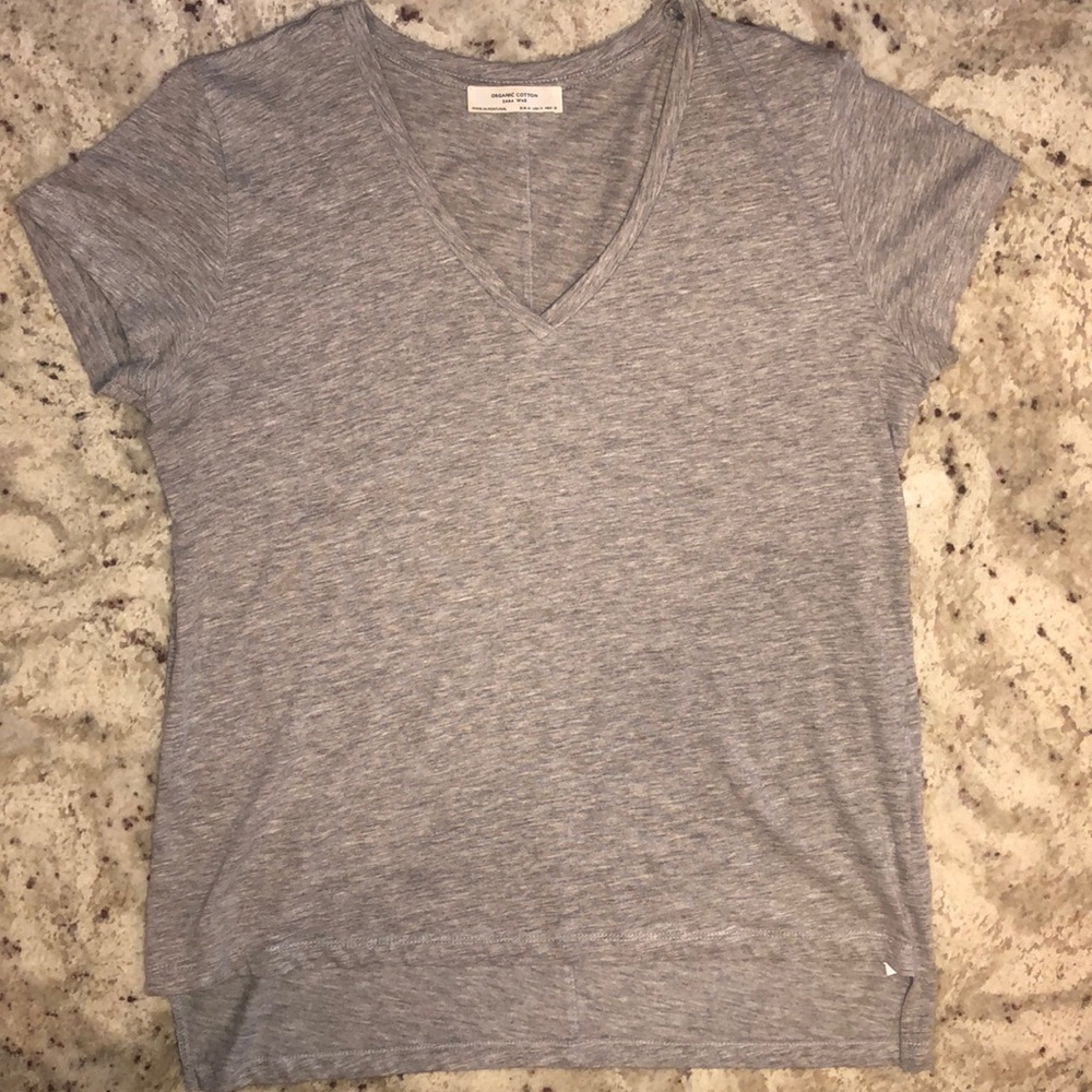Organic cotton Zara Vneck